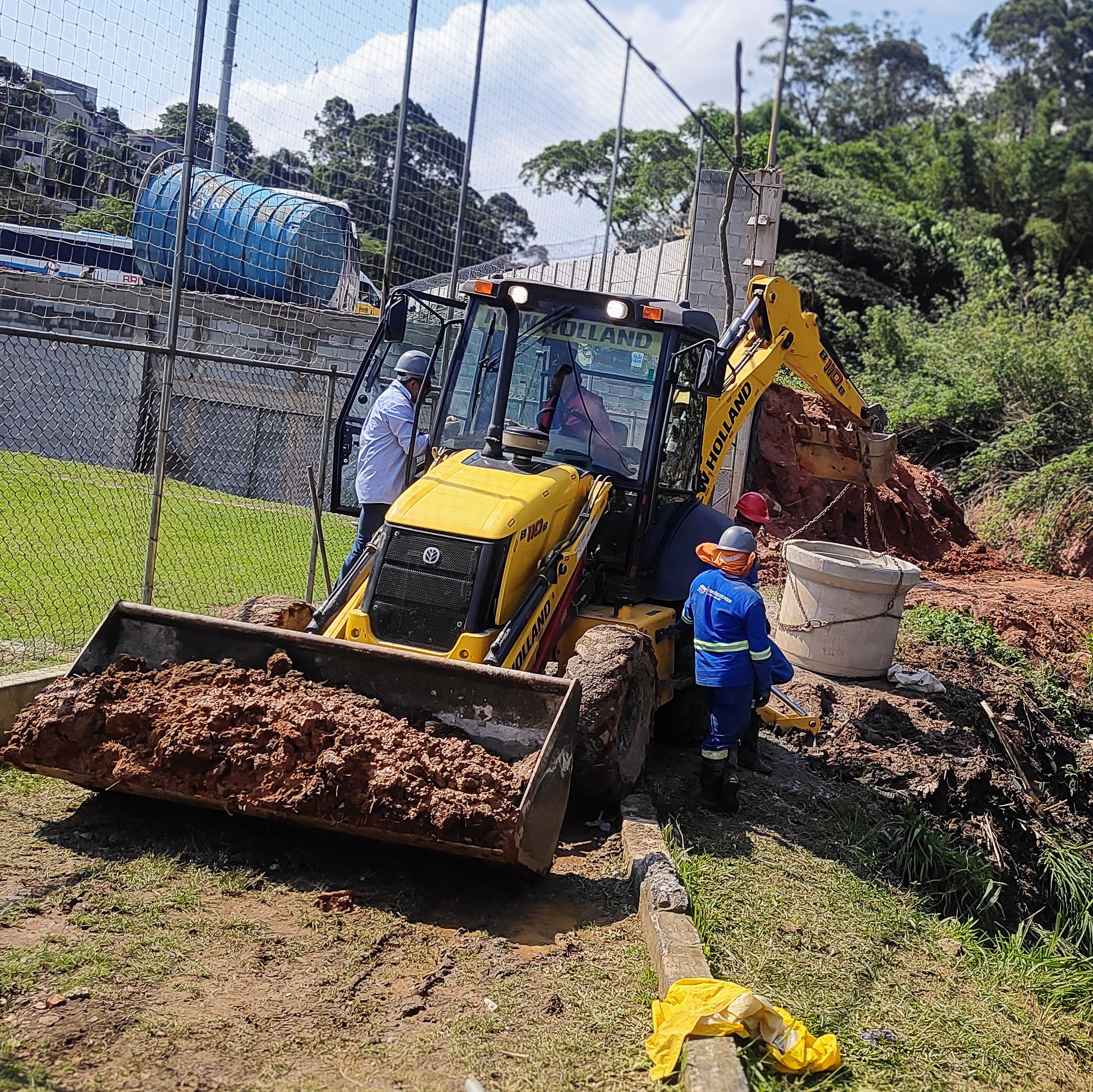 Execução de Vala a Céu Aberto